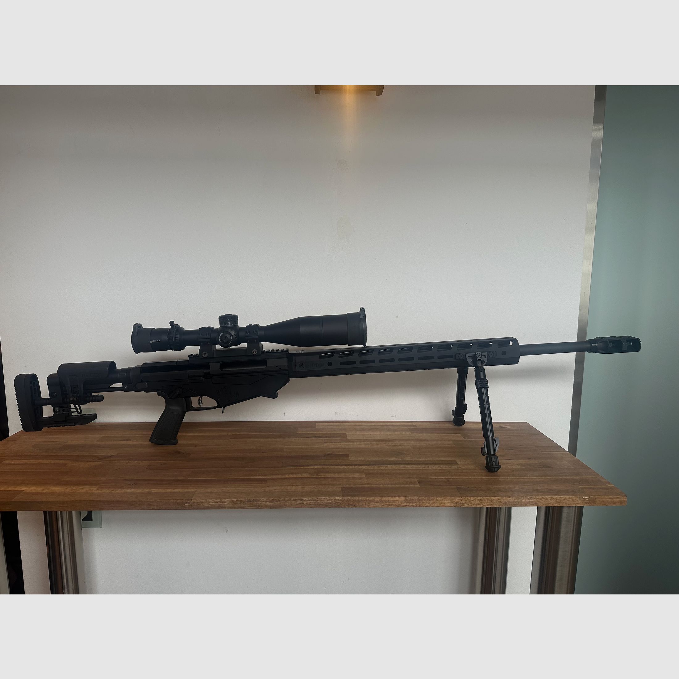 Ruger Precision Rifle .338 Lapua Magnum incl. Vortex Strike Eagle 5–25x56, montage ERA-TAC et étui