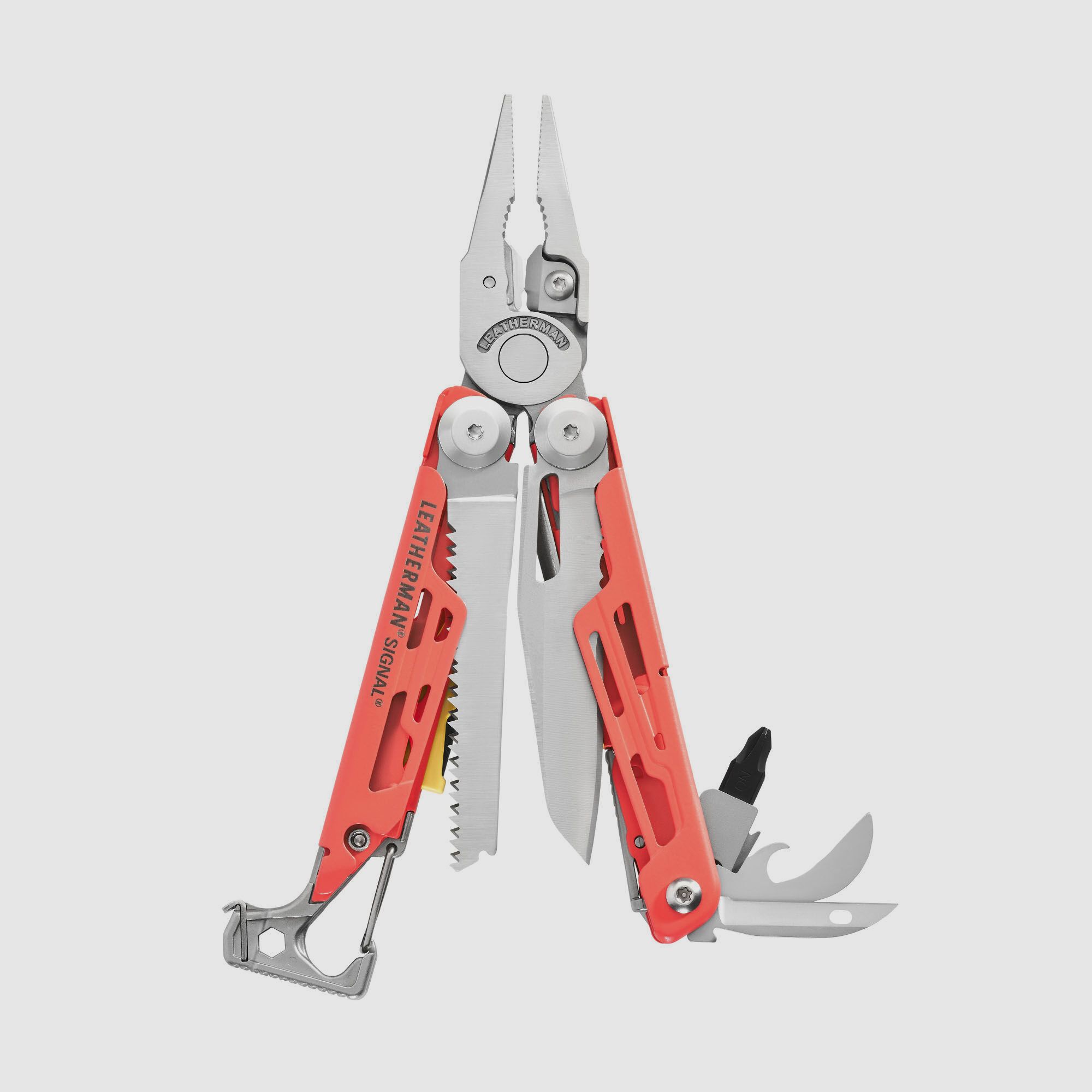 Leatherman SIGNAL Guava, Molle Holster, Negro, L