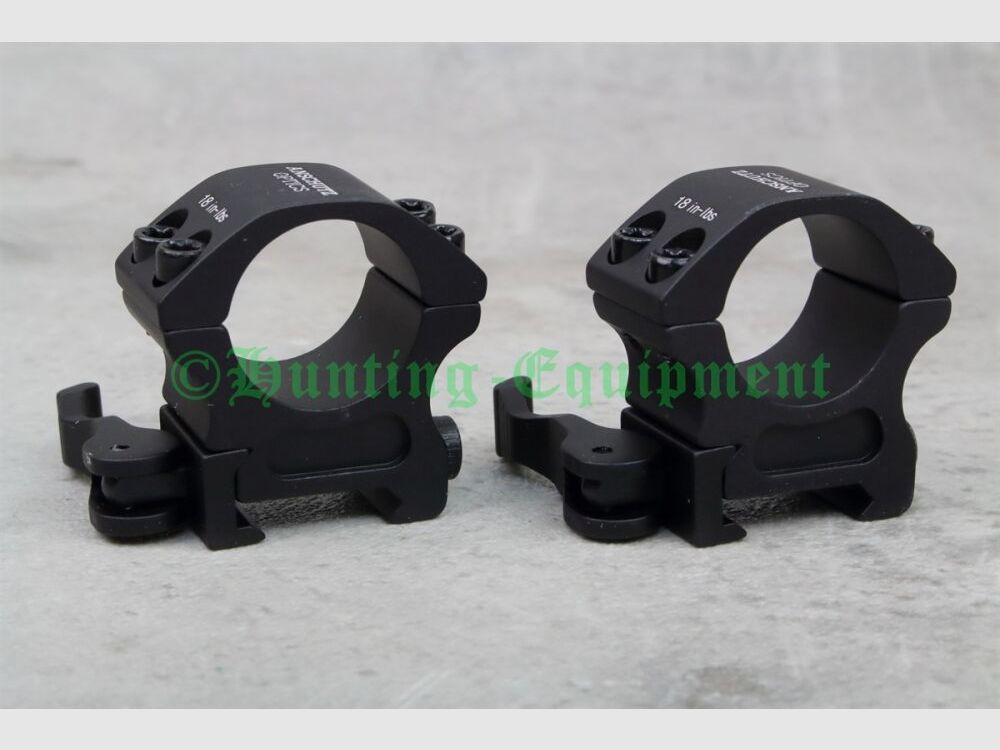 Anschütz Optiek Ringmontage 25,4mm Picatinny BH 11,55mm