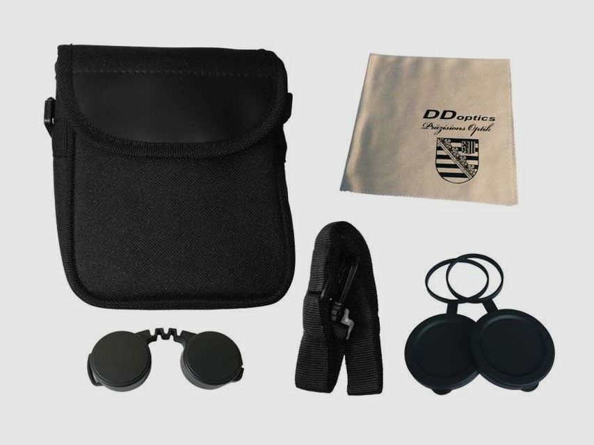 DDoptics 440120004 binocolo ultraleggero 10x42 incluso accessori escursionismo caccia