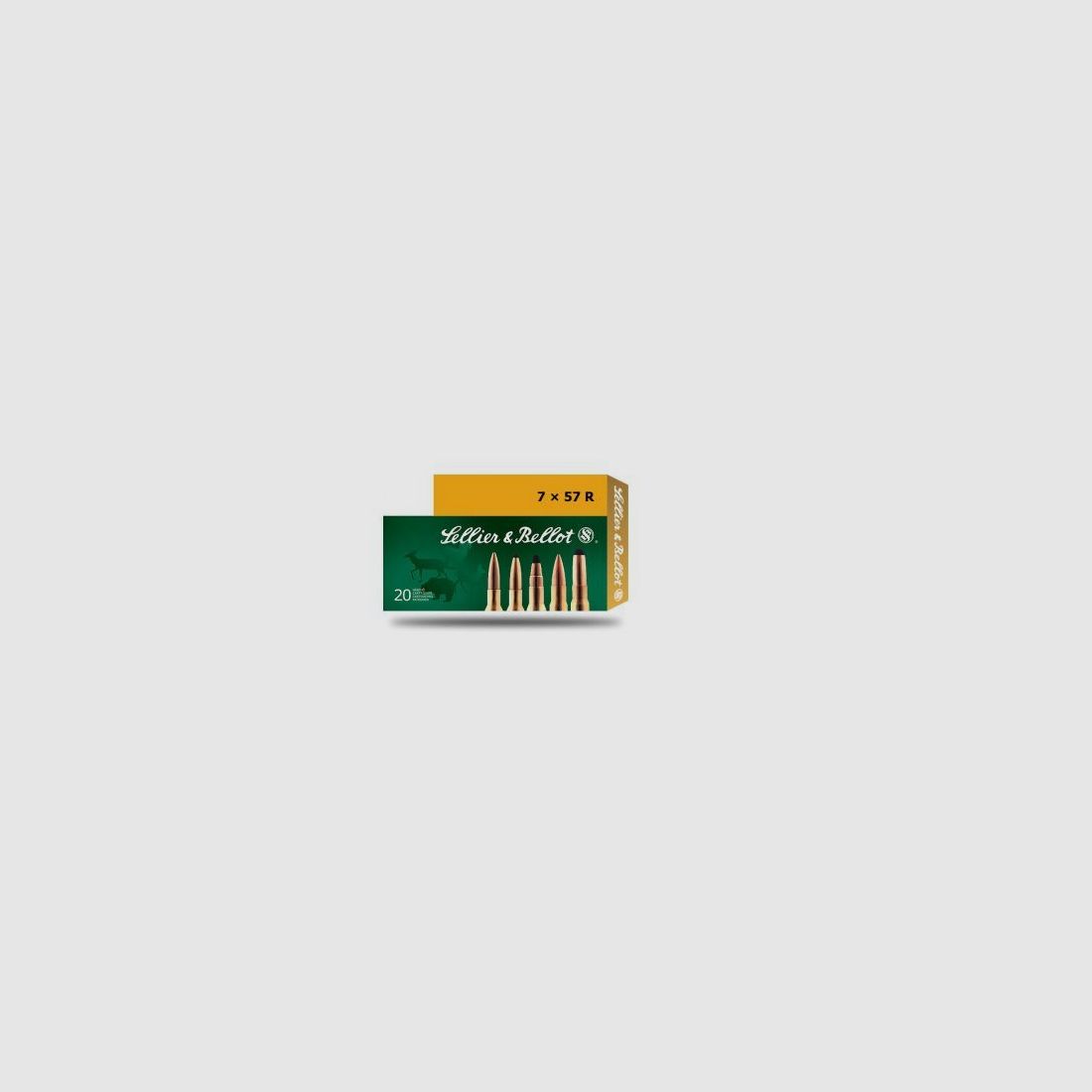 Munición para rifle S&B 7X57R HPC 10,2 g