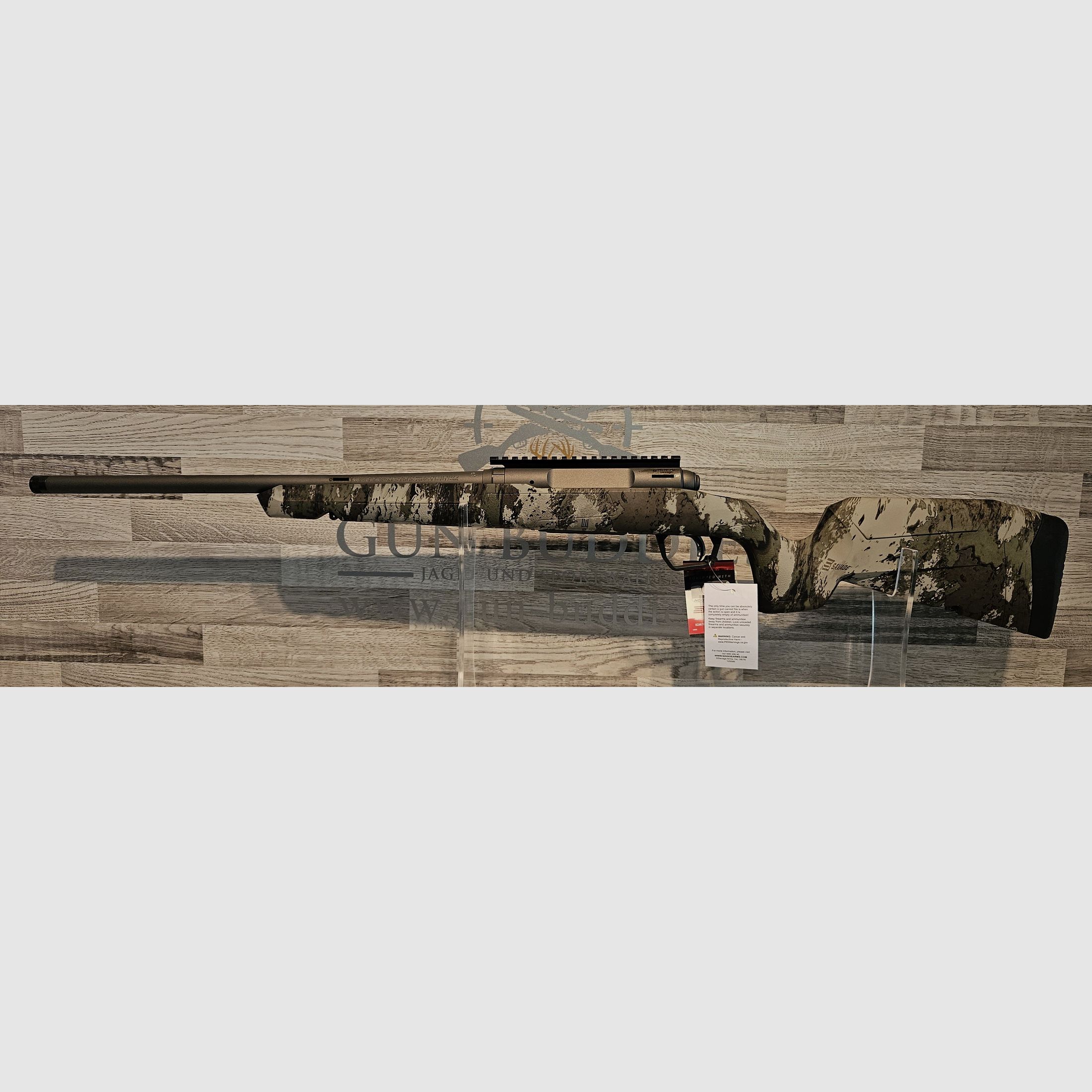 Savage AXIS 2 PRO Woodland .223Rem z gwintem na wylocie - Nowy towar z fachowego handlu