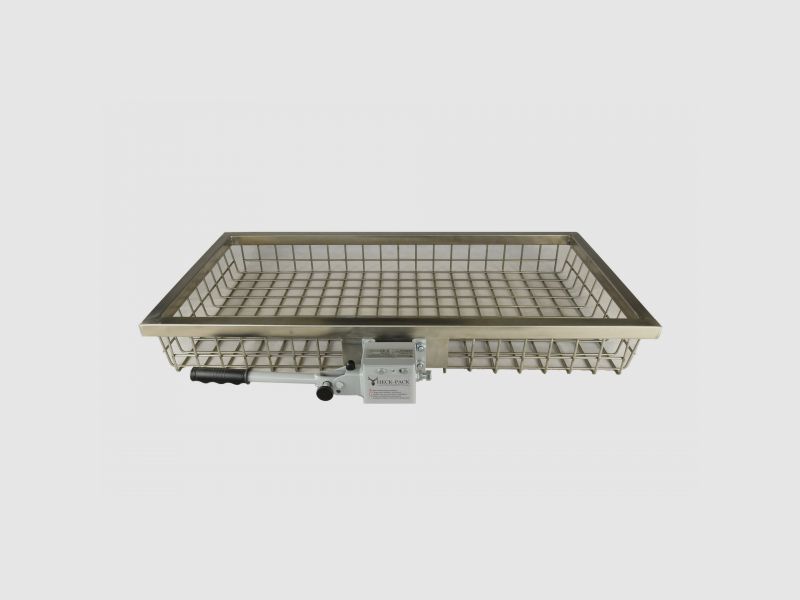 Heck-Pack Deluxe Edelstahl 1000x500x125 mm Hecktransporter