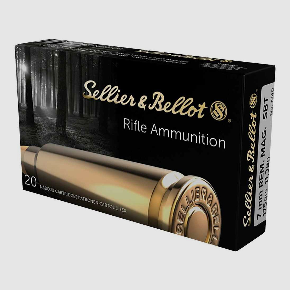 7 mm Rem. Mag. SGK 11,3g/175grs. Sellier & Bellot