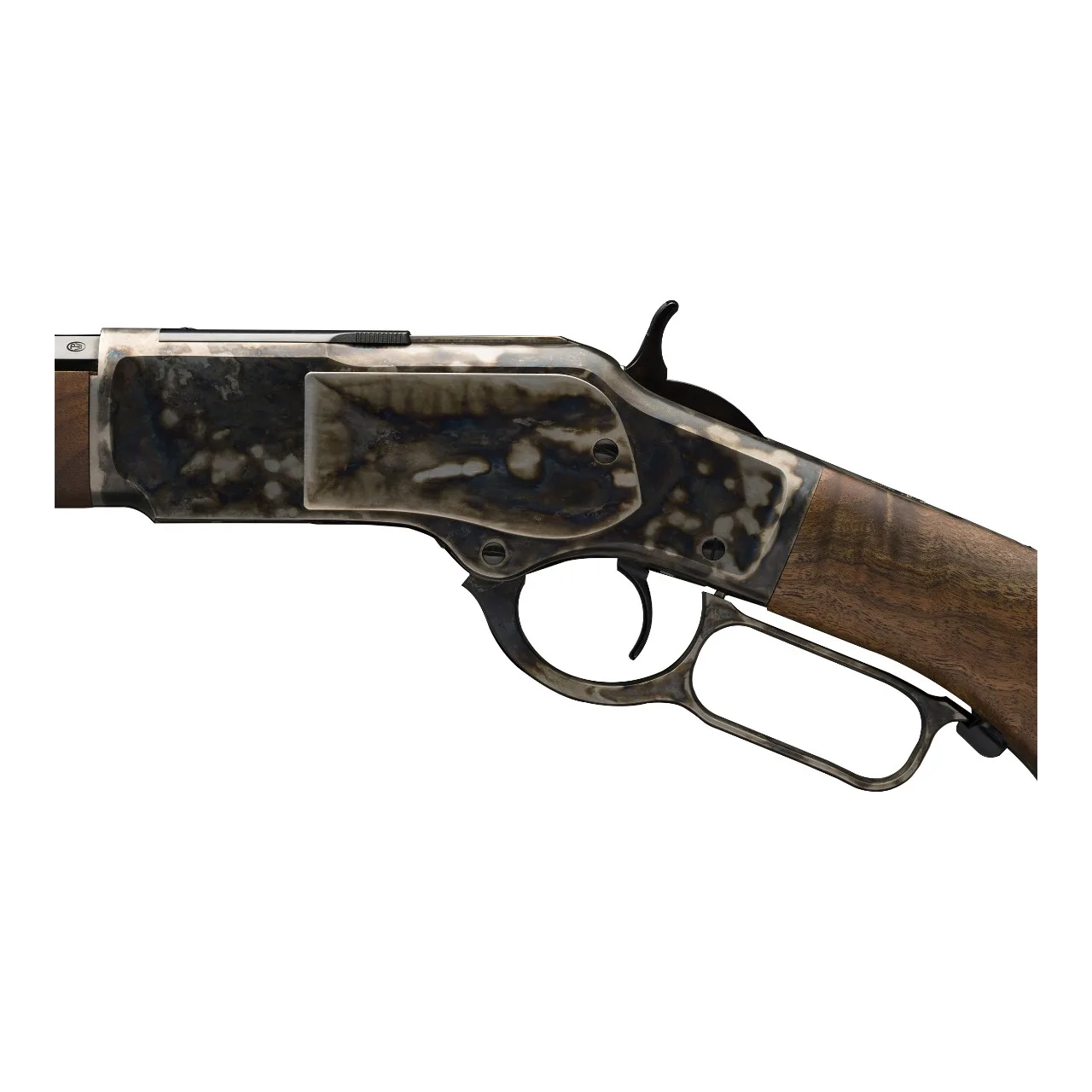 Winchester Modèle 1873 Sporter canon octogonal, finition case hardened – 357mag – chargeur fixe 14+1, image 4 sur 5