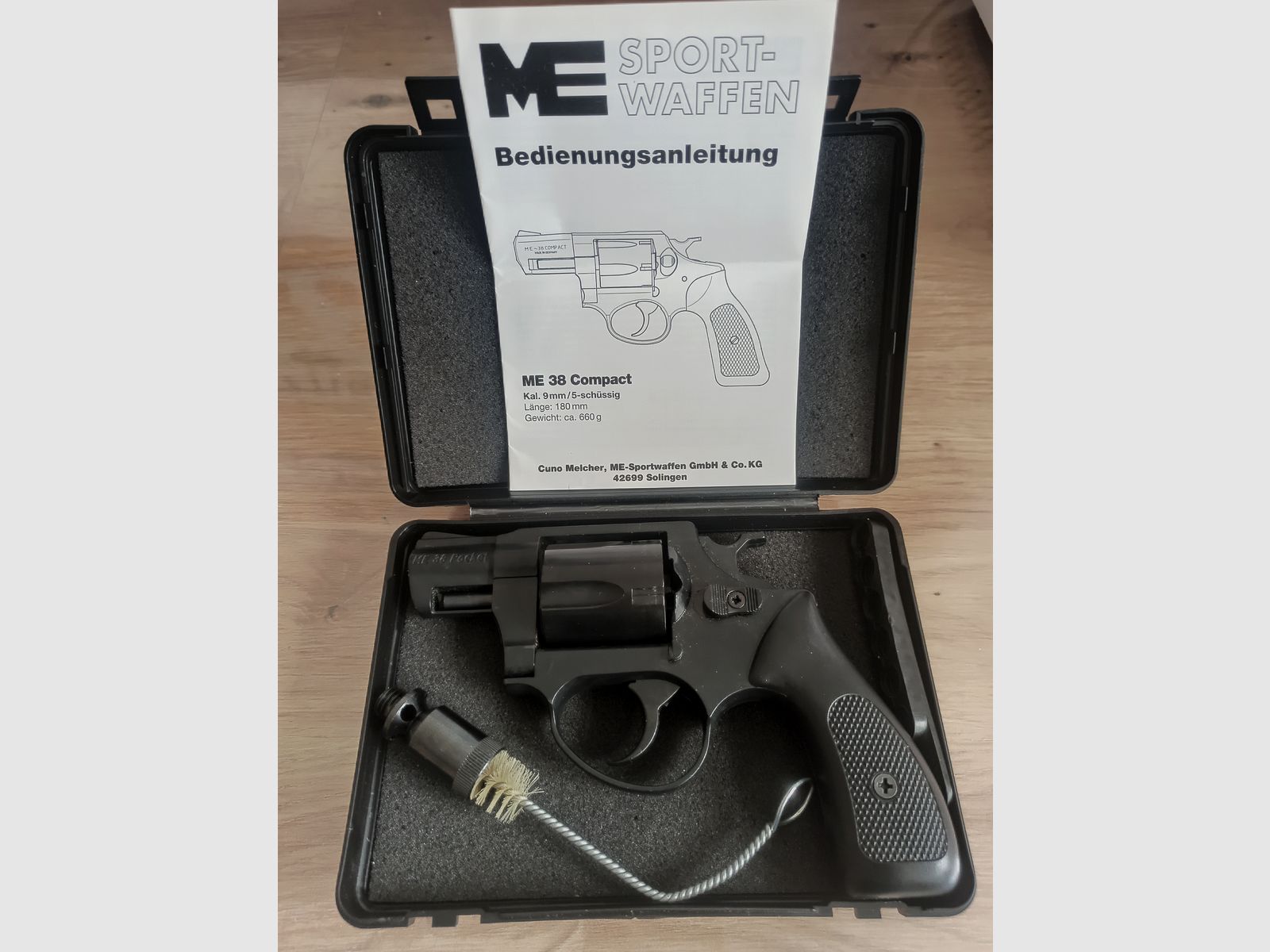 ME 38 Pocket 9mmRK Schreckschuss