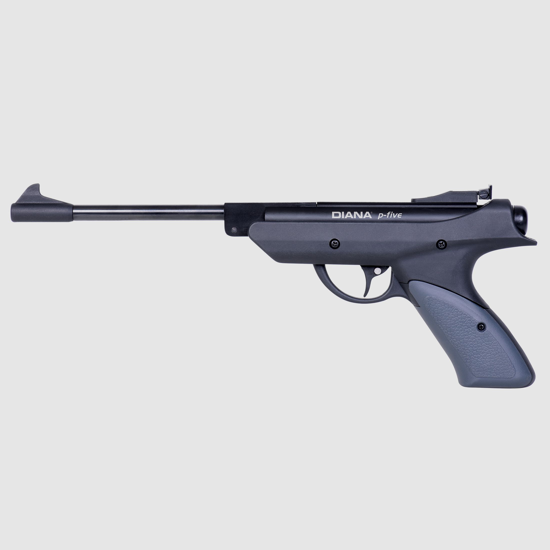 DIANA p-five Schwarz 4,5mm - Druckluft Federdruck | Knicklauf