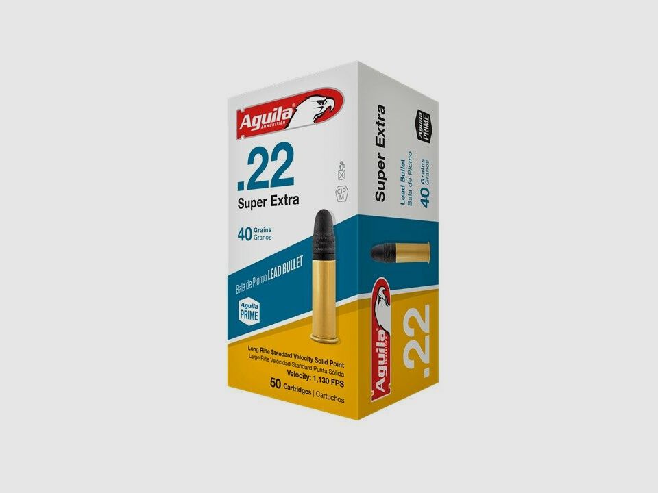 AGUILA .22 LR SV SP 40GR 50 doos, afbeelding 1 van 2