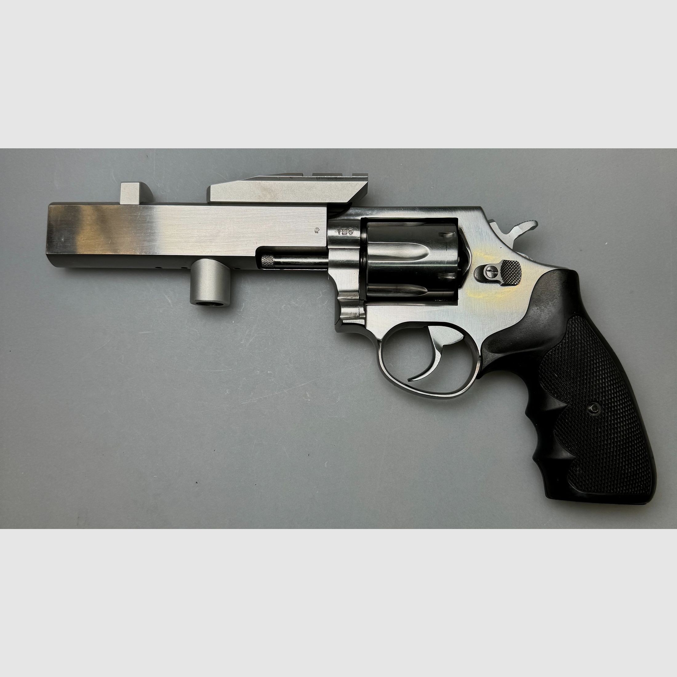 Revolver Taurus Trophy II Stainless Hofmann Custom .38 Spec. , 6 Schuss Trommel, Bild 3 von 3