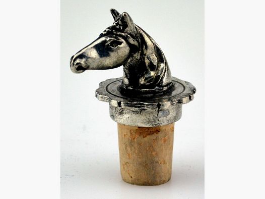 Lovergreen Accessoires Motief paardenhoofd als wijnfleskurk