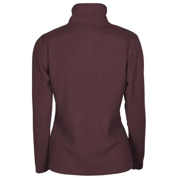 Bordeaux Fleece Trui Tiveden voor Dames Pinewood, afbeelding 3 van 4