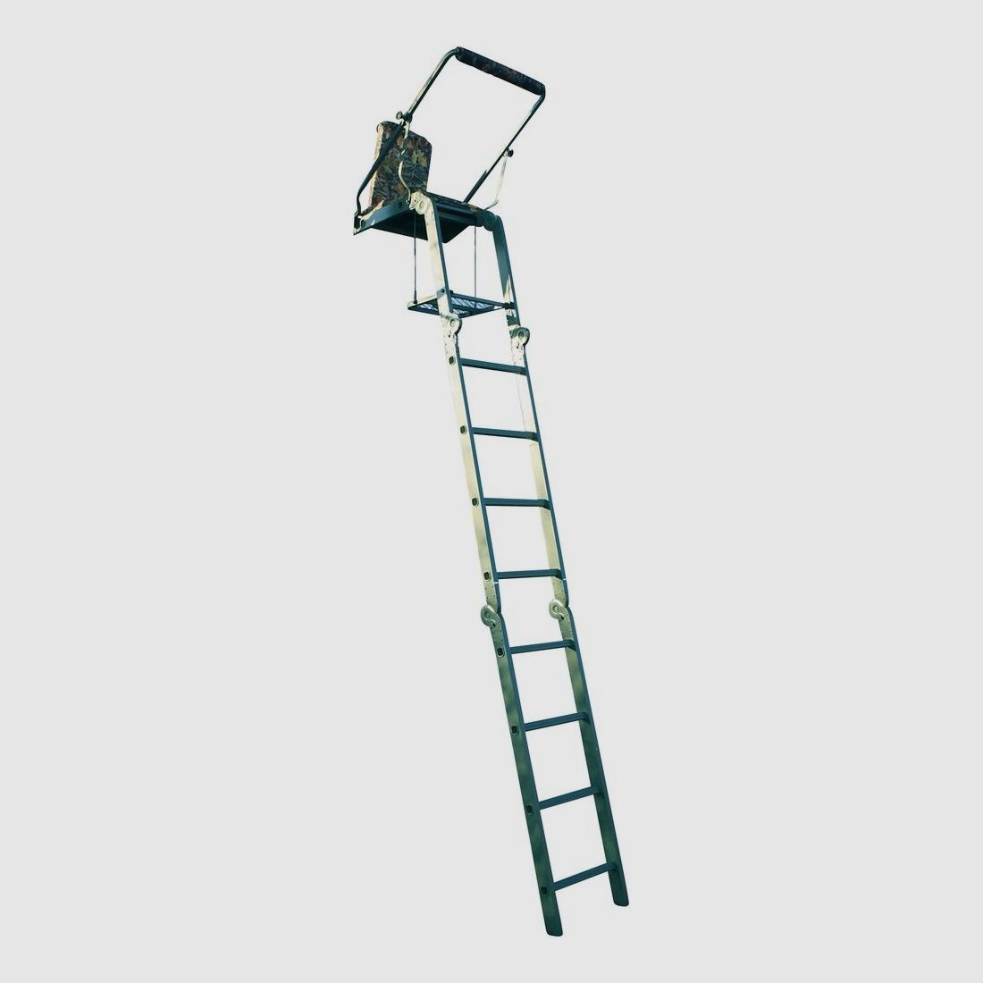 Berger & Schröter Krzesło Łowieckie Aluminiowe - Składane