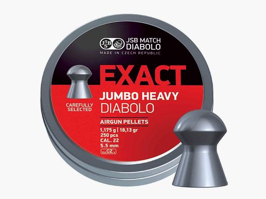 JSB Exact Jumbo Heavy, cal. 5.5mm,