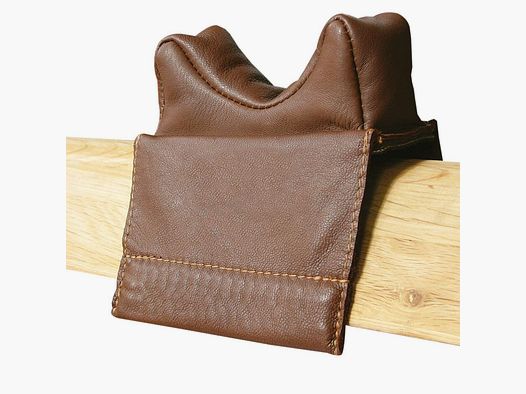 AKAH rifle rest made of moose leather