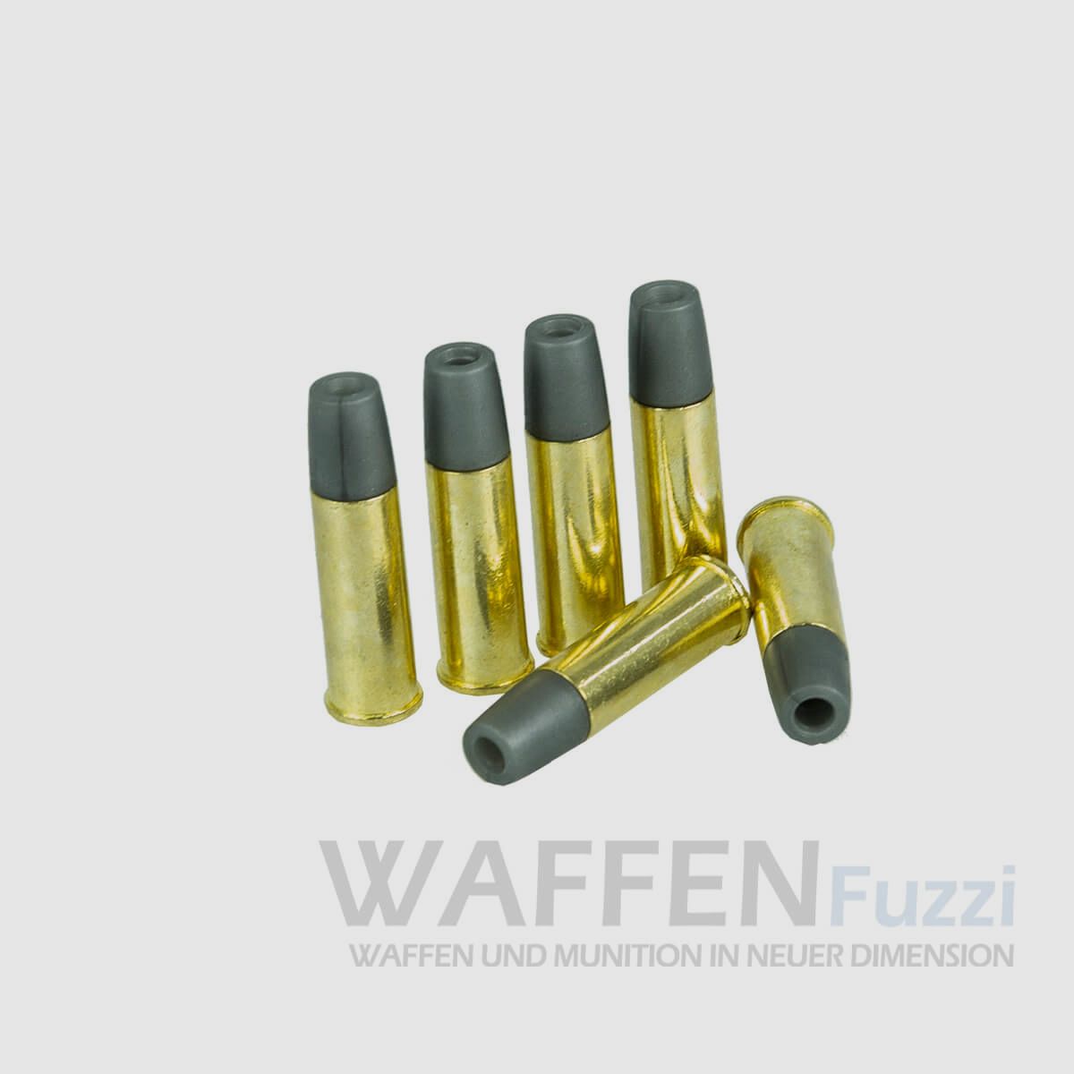 Ladehülsen für Schofield CO2 Revolver Kaliber 4,5mm Stahl BB - 6STK