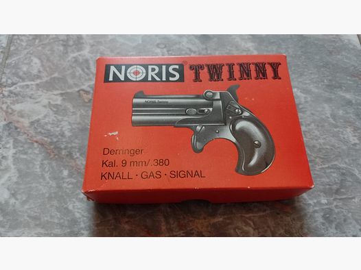 Noris Twinny Derringer Cal. 9mm / .380 - BLANK-GAS-SIGNAL-Defective