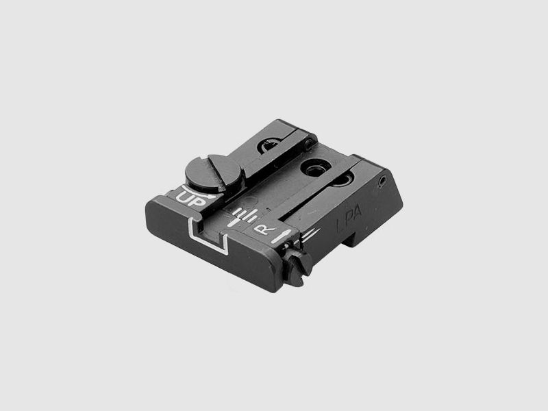 LPA TPU87BZ18 mira micrométrica ajustable para CZ P10 – Contorno Blanco