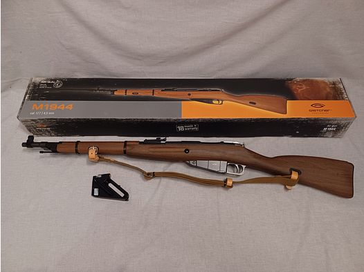 Gletcher M1944 / Holzoptik / 4,5 mm BB / CO2 / Gewehr / Karabiner / OVP (143)