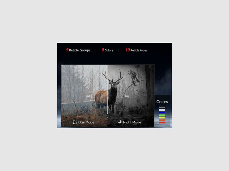 Alpex 4K A50EL | LRF lunette de visée balistique jour/nuit, image 18 sur 18