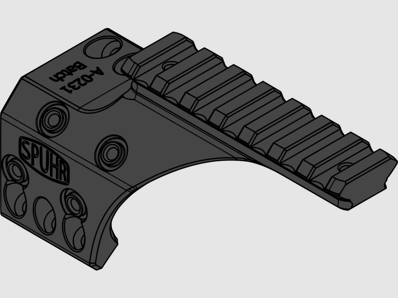 Spuhr ISMS 34 Ringoberschale vorne mit LRF - Interface