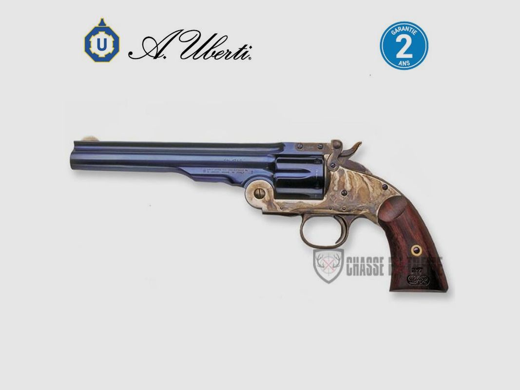 Revolver UBERTI 1875 Schofield 2° Modell 7" Kal. 45 Colt Blau