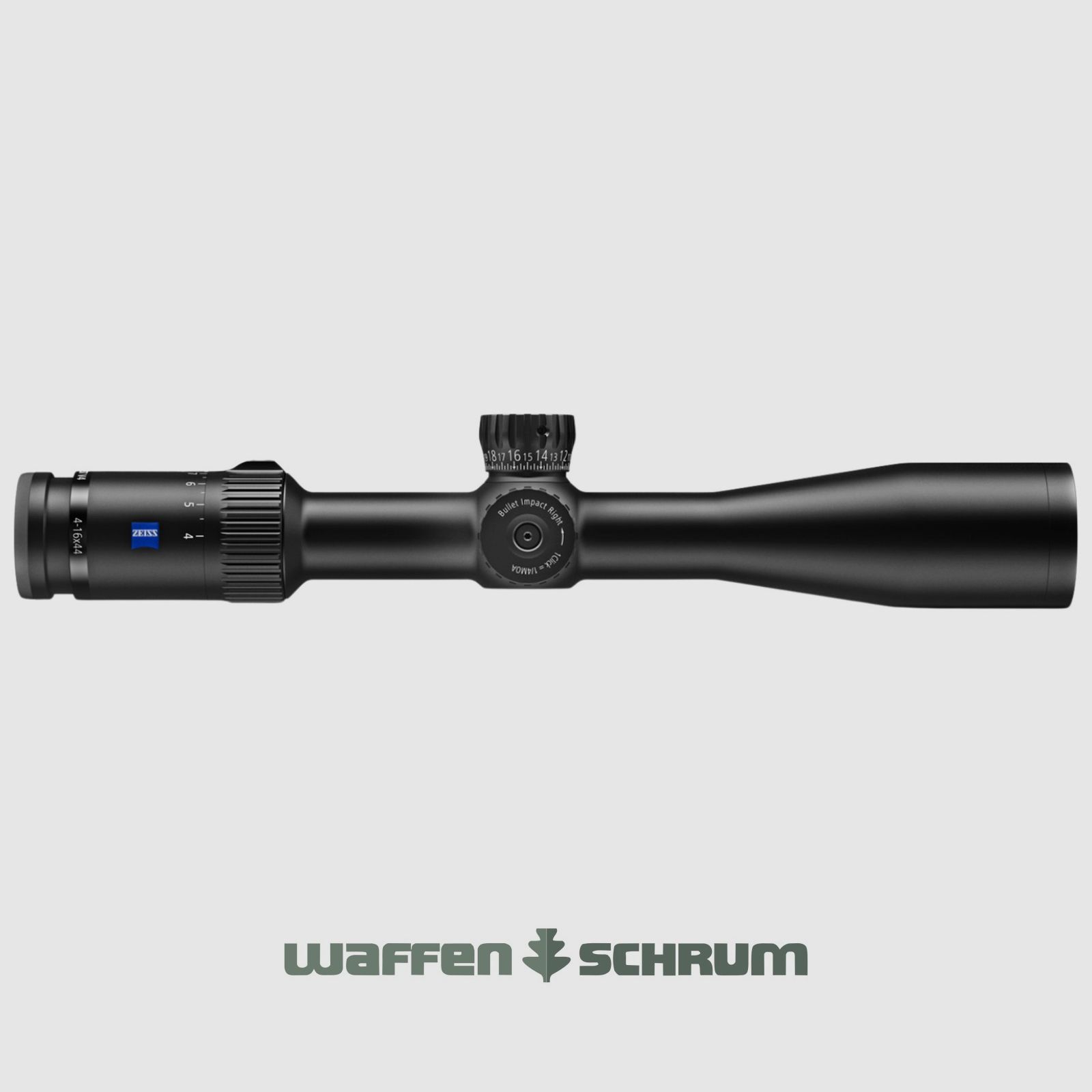 Zeiss Conquest V4 - 4-16x44 sans rail Turret balistique