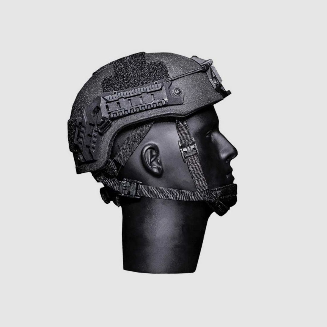 Ballistischer Helm ATS NIJ3A High Cut - BALLISTISCHER HELM ATS NIJ3A HIGH CUT SCHWARZ, Bild 1 von 4