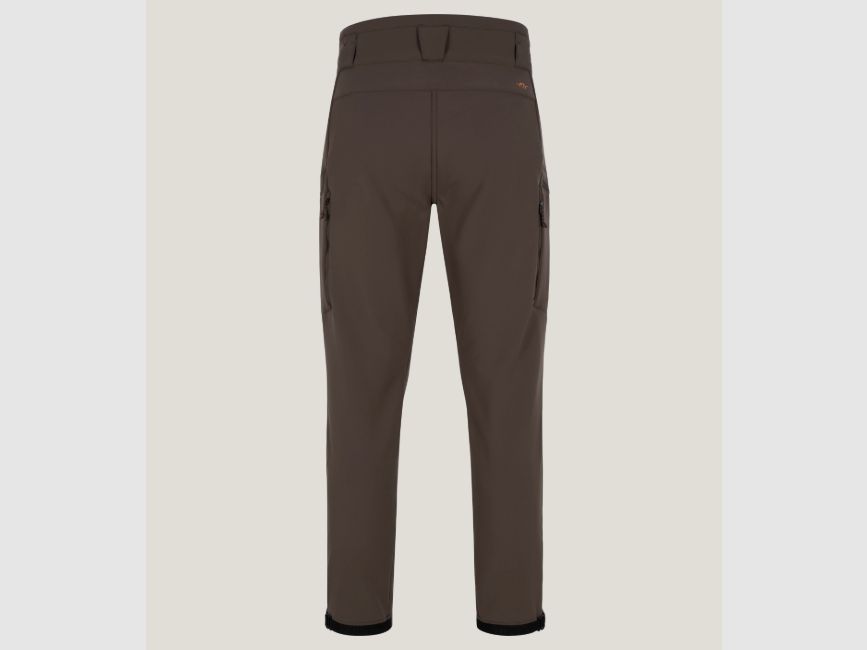 Blaser Chase pantaloni softshell da uomo - marrone scuro, immagine 4 di 4
