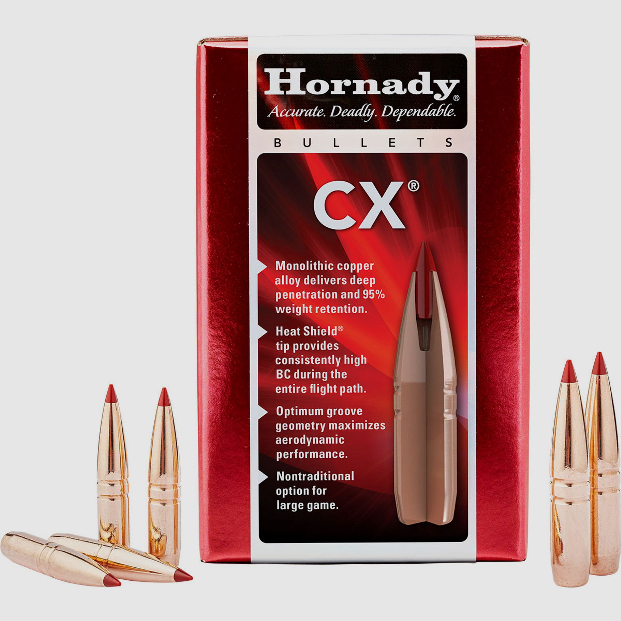HORNADY Proiettili CX .308 Win. 9,7g/150gr