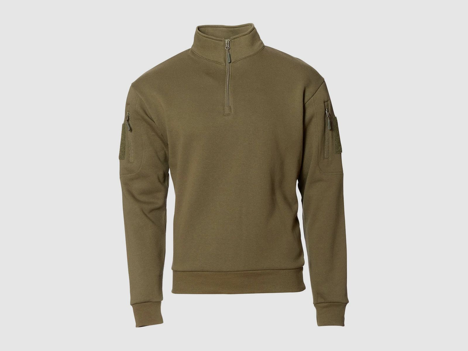 Mil-Tec Mil-Tec Tactical Sweatshirt mit Zipper ranger green