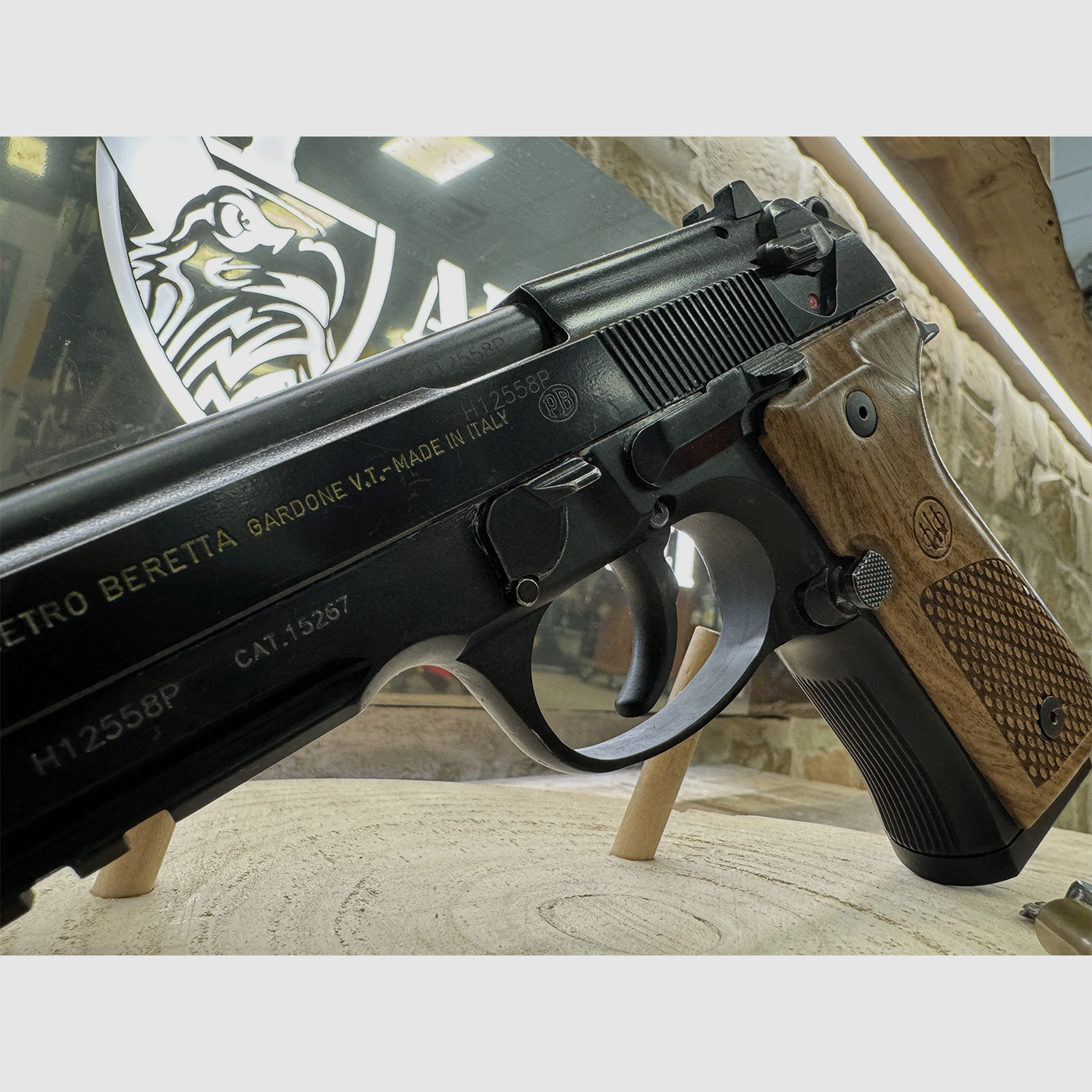 USED – PISTOL – BERETTA MOD. 98A1 cal. 9×21, image 3 of 6