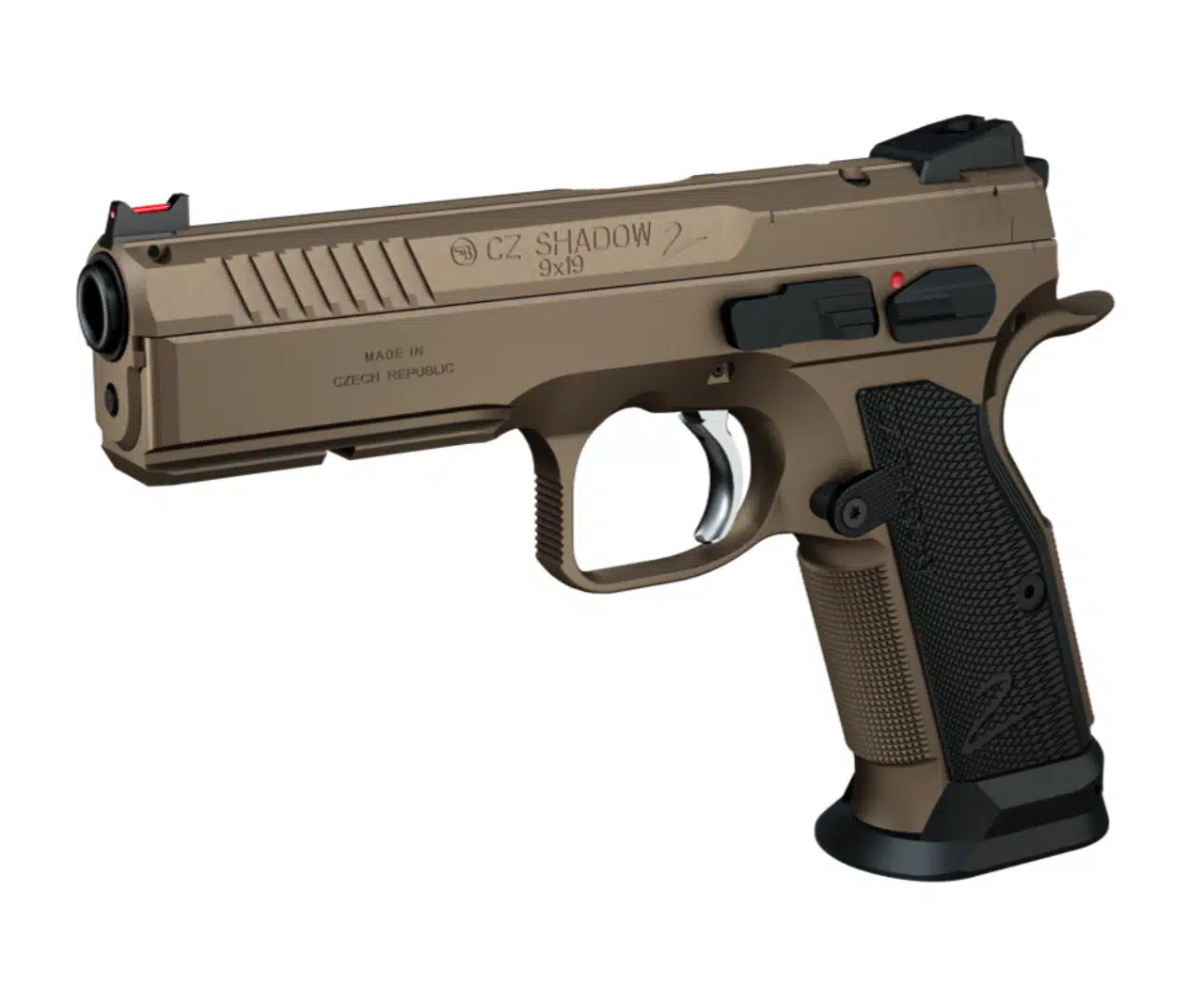 CZ Shadow 2 Optic Ready Full Bronze – 9x19mm