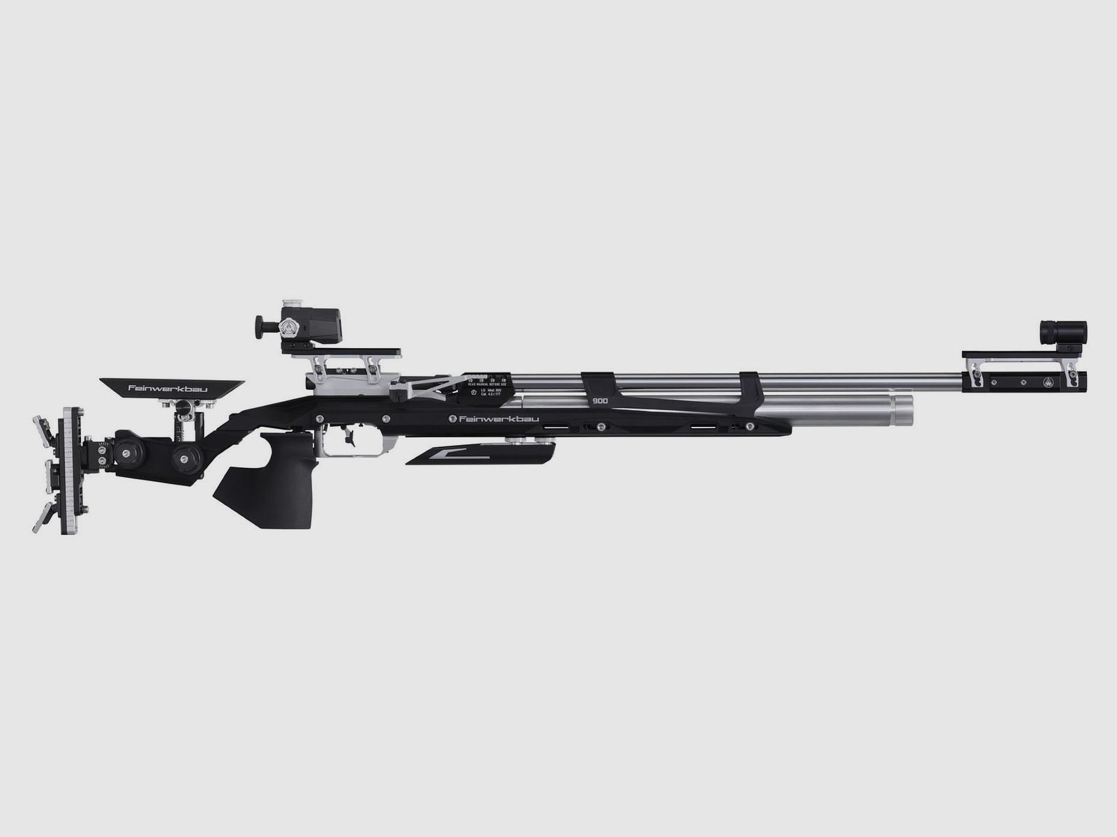 Feinwerkbau 900 Alu poignée noire taille M pour droitier carabine à air comprimé de match, image 1 sur 4