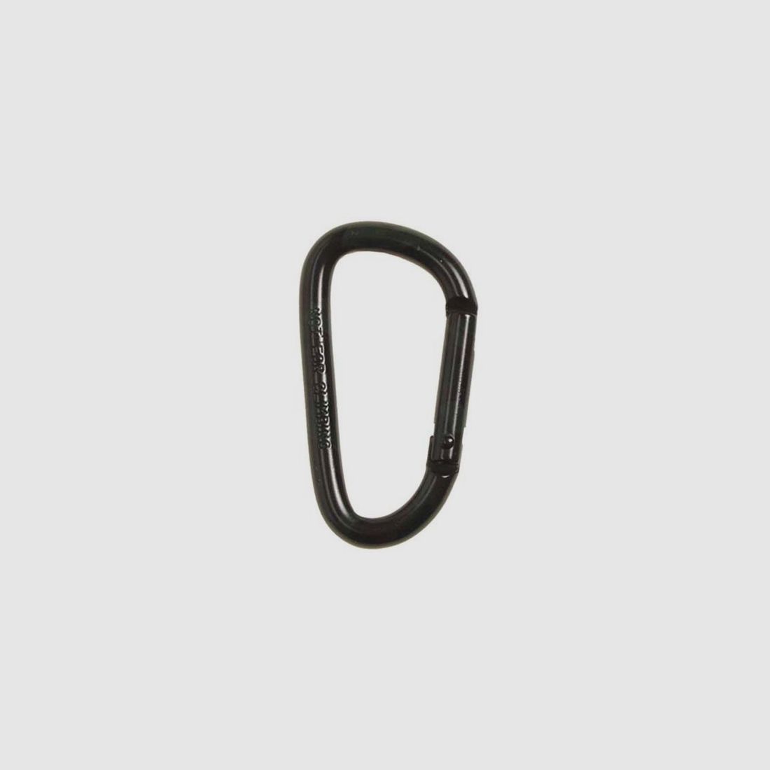 Carabiner hook, D 6mmx6cm, camouflaged