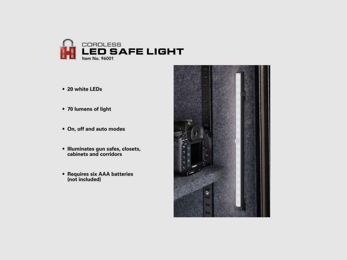 Hornady Security Accessories Cordless LED Safe Light (20 LED White), Bild 2 von 3