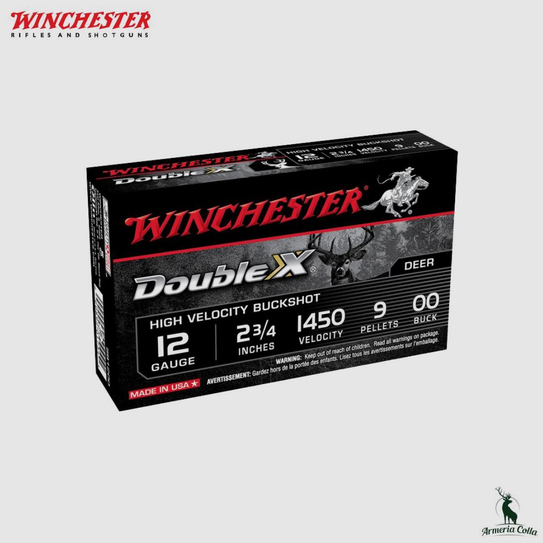 Winchester Ammunition 9 Copper Bullets Semi-Magnum cal. 12