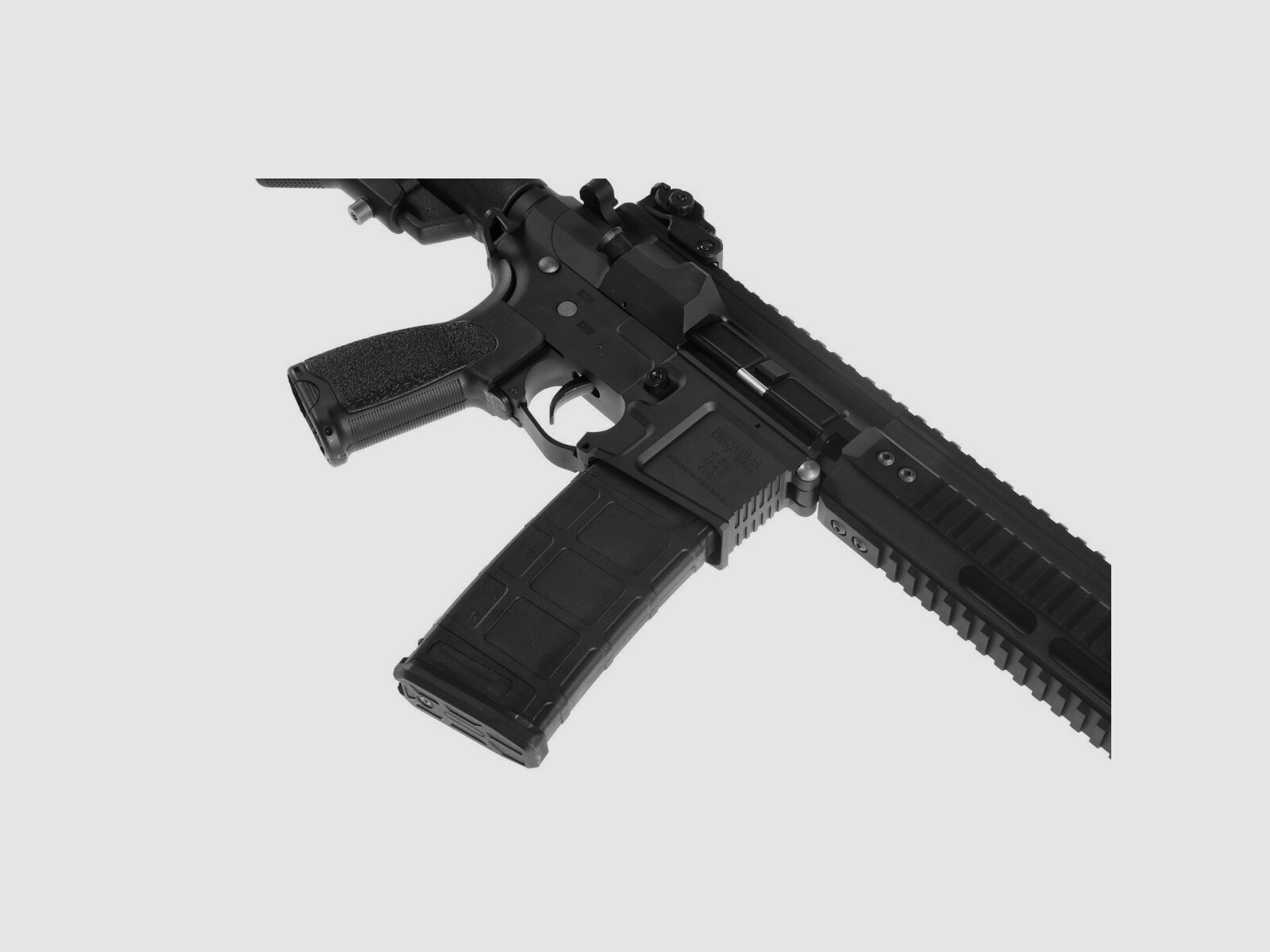 Proarms PAR MK3 ETU 14,5 pulgadas NC! Rifle Airsoft S-AEG de metal completo Delta Armory Negro Libre a partir de 18 años