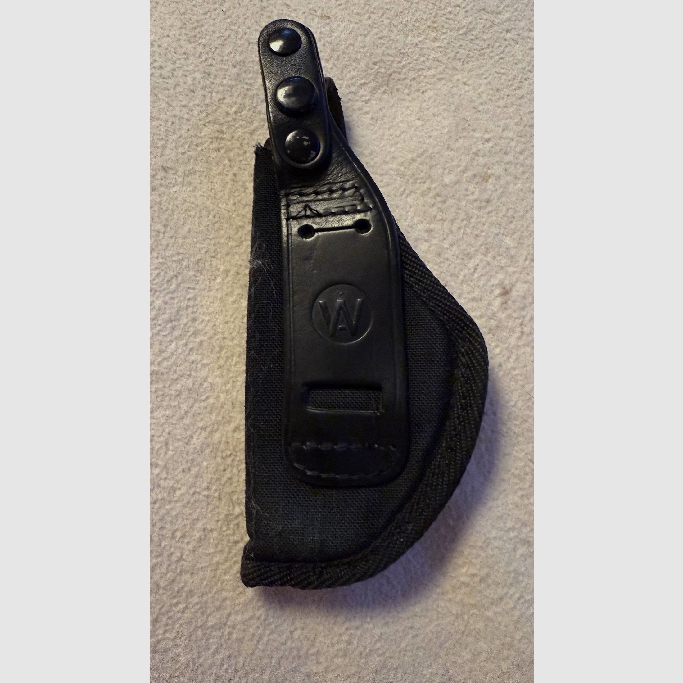 Polizei Holster IWB Nylon schwarz für Kurzwaffen - unauffällig
