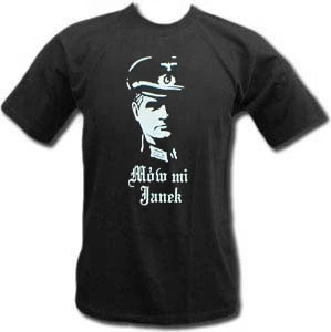 T-Shirt „Nenn mich Janek“ Hans Kloss, Ausverkauf, Größe S