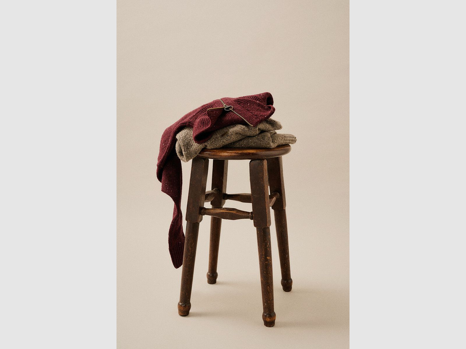 Barbour Pullover Lavensdale rojo HW25