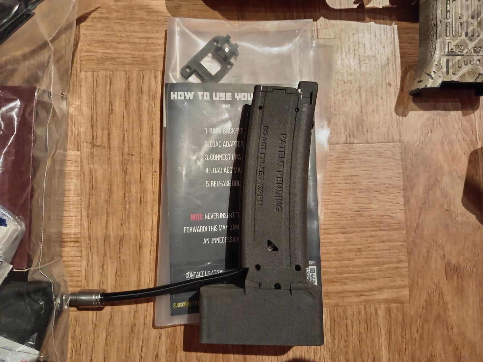 Airsoft MP7 GBB mit HPA