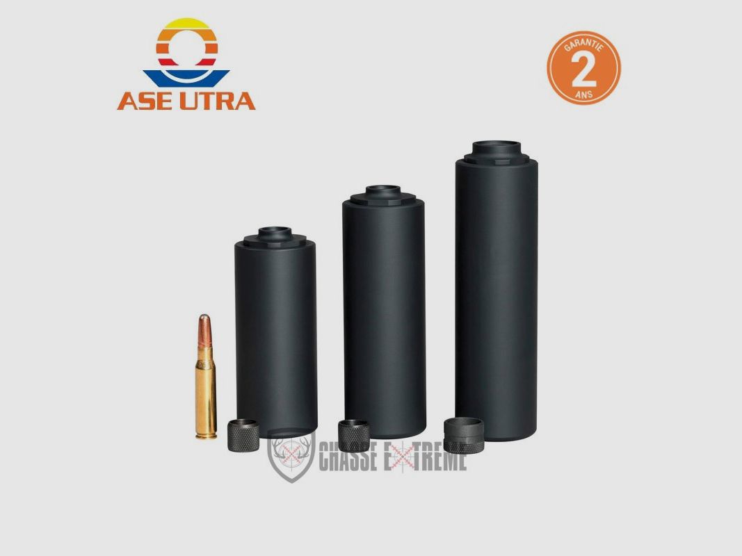 Demper ASE UTRA SL5I Kal 25 Zwart Cerakote