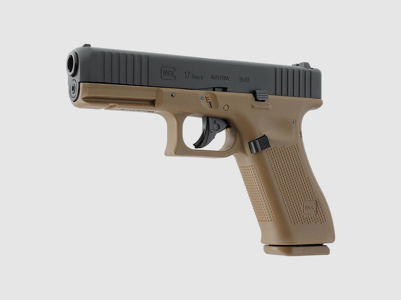 Glock 17 Gen5 Airsoft Co2 Pistole 6mm BB Coyote