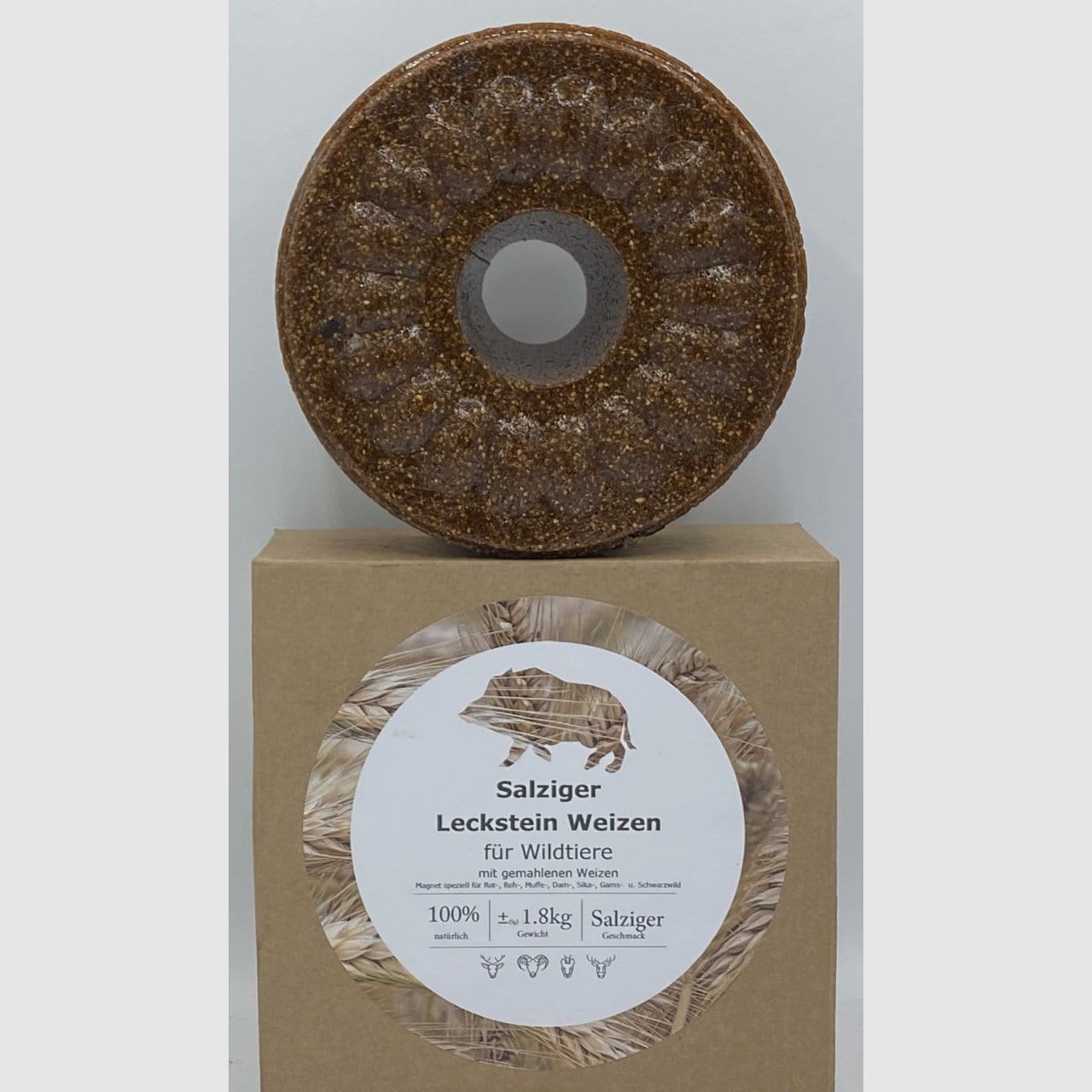 Wildlutscher Leckstein Salziger Weizen