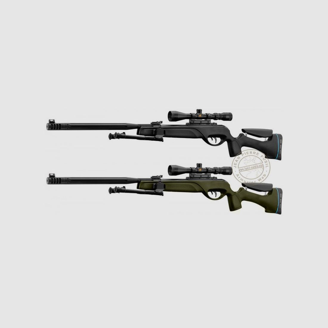 Druckluftbüchse 4,5 mm GAMO HPA - IGT (19,9 Joule) + Zielfernrohr 3-9 x 40 und Zweibein, Bild 12 von 12