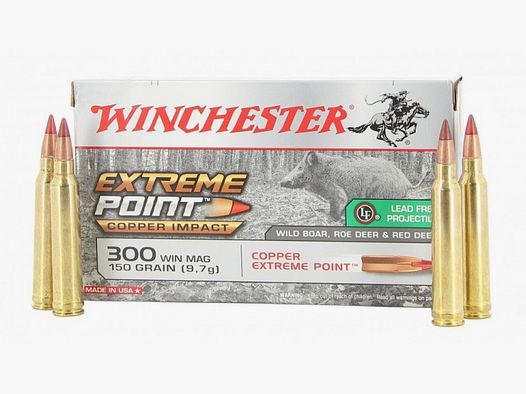 .300 Win Mag Extr Point bleifrei 9,7g / 150grs