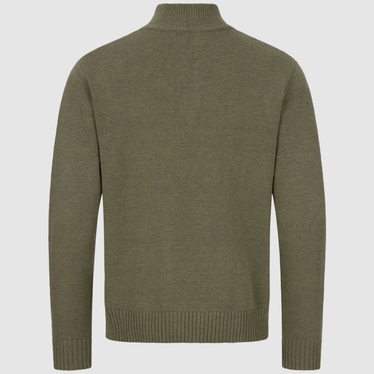 BLASER Herren Woll HZ Sweater Oliv