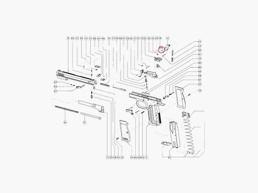 Tanfoglio Disconnector Pin