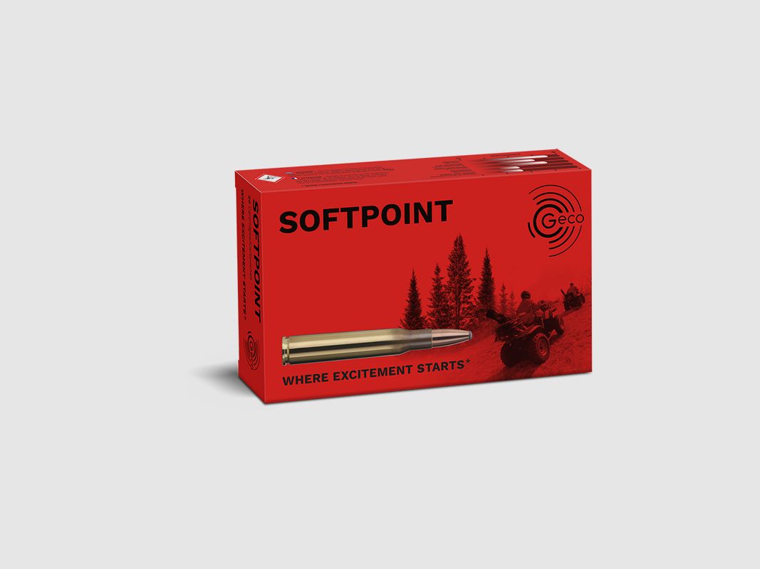 GECO 9,3x62 Softpoint-munitie, 16,5 g, SP, afbeelding 5 van 5
