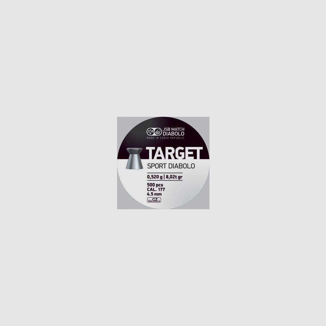 JSB Target - 4,50mm/0,52g/8,02gr (a500)